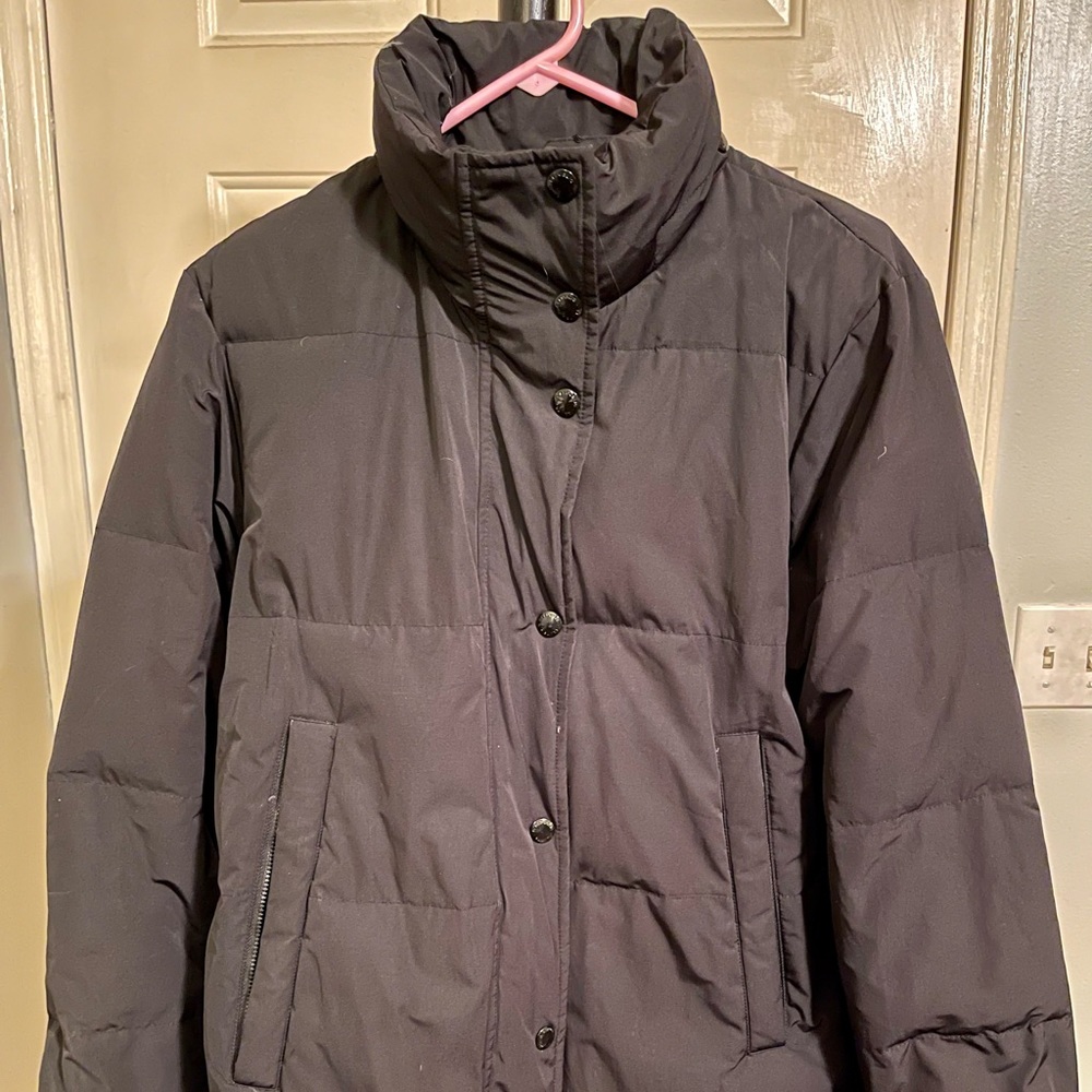 Banana Republic Black Puffer Jacket